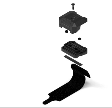 Kimpex X2 Series full winsdhield and clamp system - GP Fits Polaris