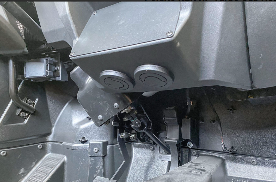 Polaris RZR XP Turbo Cab Heater with Defrost for Machines with Glovebox Subwoofer (2019-Current)