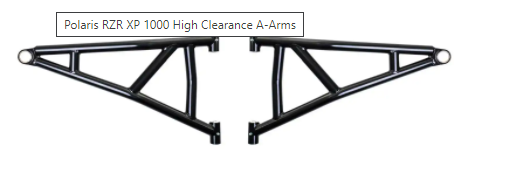 POLARIS RZR XP 1000 HIGH CLEARANCE  LOWER A-ARMS BLACK