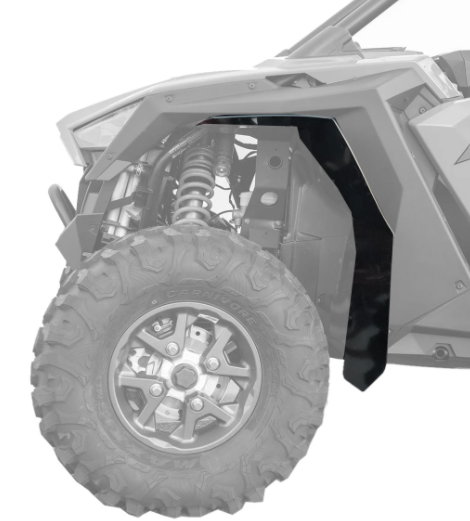 POLARIS RZR PRO XP FENDER FLARES (MAX COVERAGE) (2 AND 4 SEAT)