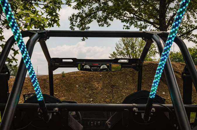 Polaris 17" Curved Rear View Mirror