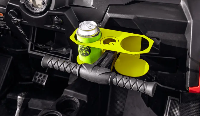 POLARIS RZR GRAB BAR CUP HOLDER