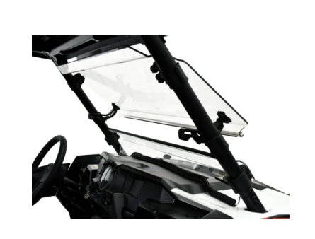 Direction 2 Tilt Windshield - Scratch Resistant Fits Polaris 2015-2019