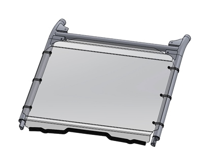 Direction 2 Full Windshield Fits Polaris