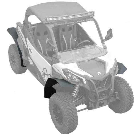 CAN-AM MAVERICK SPORT MAX COVERAGE FENDER FLARES (2019-2021)
