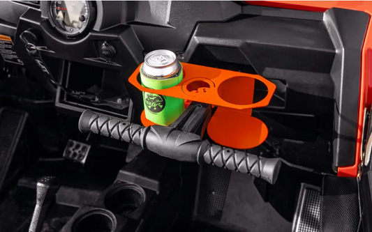 POLARIS RZR GRAB BAR CUP HOLDER
