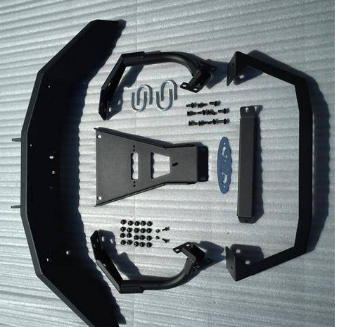 Polaris General Front Brush Guard with Winch Mount