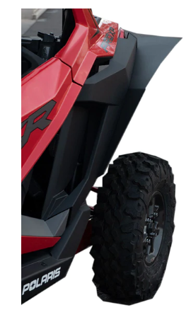 POLARIS RZR PRO XP FENDER FLARES (MAX COVERAGE WITH ADDITIONAL 1") (2 AND 4 SEAT)