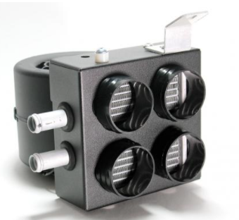 Polaris General 1000 Cab Heater with Defrost for Rockford Fosgate Stage 3 & 4 Audio (2020 – Current)