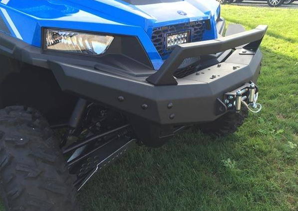 Polaris General Front Brush Guard with Winch Mount