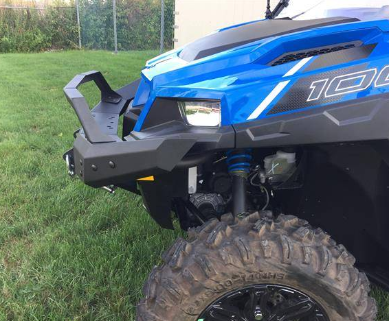 Polaris General Front Brush Guard with Winch Mount