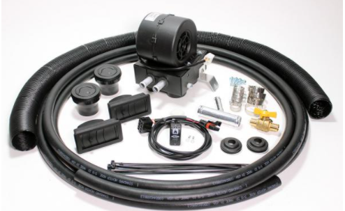 Polaris General 1000 Cab Heater with Defrost for Rockford Fosgate Stage 3 & 4 Audio (2020 – Current)