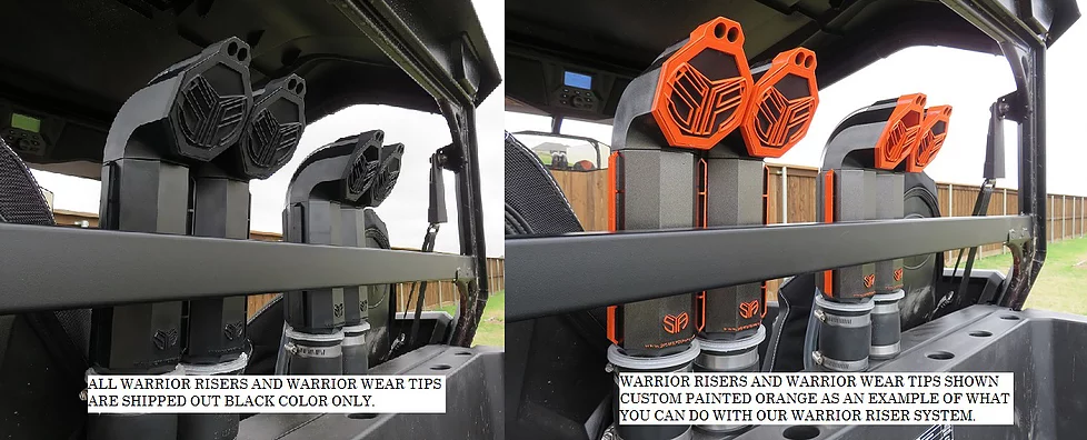 WARRIOR RISER SNORKEL KIT FOR POLARIS RZR 170 2010-2019