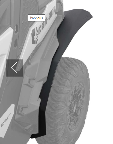 CAN-AM MAVERICK SPORT MAX COVERAGE FENDER FLARES (2019-2021)