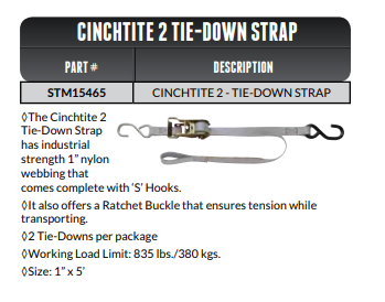 Cinchtite 2 Tie-down Strap