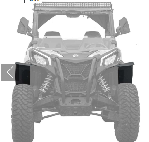 CAN-AM MAVERICK SPORT MAX COVERAGE FENDER FLARES (2019-2021)