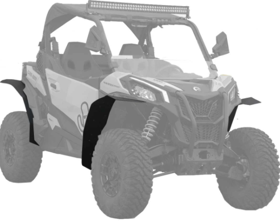 CAN-AM MAVERICK SPORT MAX COVERAGE FENDER FLARES (2019-2021)