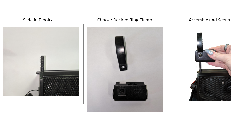 XL-SBCLAMP Soundbar Clamps