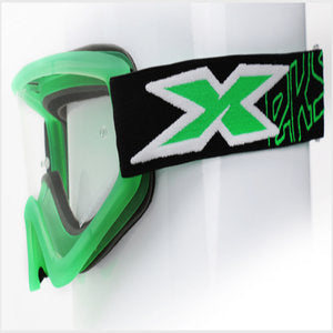 Flat Out EKS Liquid Green Goggles