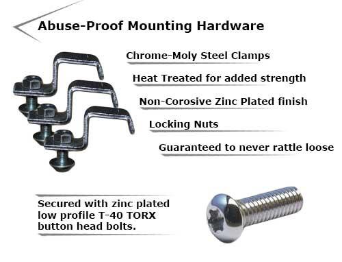 2-Piece A-ARM & CV Boot Guards, Polaris RZR XP 1000