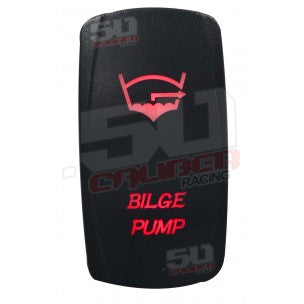 Illuminated On/Off Rocker Switch Bilge Pump