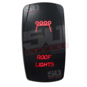 Illuminated On/Off Rocker Switch Roof Lights