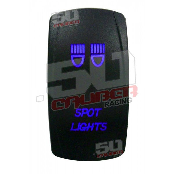 Illuminated On/Off Rocker Switch Spot Lights