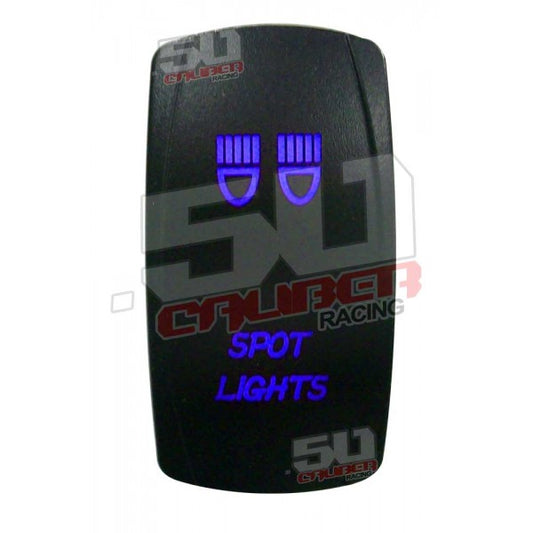 Illuminated On/Off Rocker Switch Spot Lights