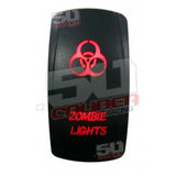 Illuminated On/Off Rocker Switch Zombie Lights