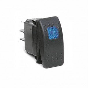 On/Off Rocker Switch Blue