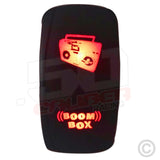 On/Off Rocker Switch Boom Box Light 50 Caliber Racing