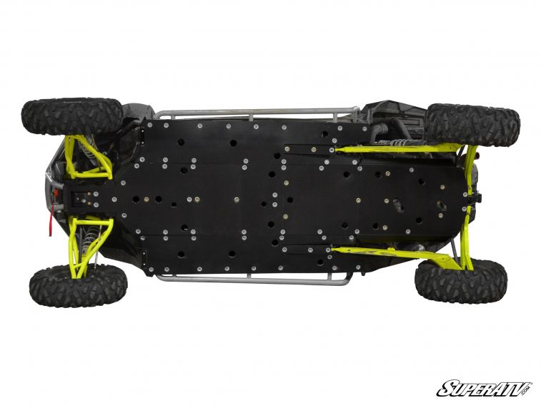 Polaris RZR 4 1000/ 4 Turbo Full Skid Plate