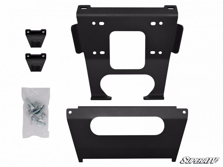 Polaris RZR XP Turbo Winch Mount