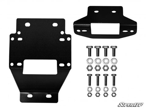 Polaris RZR XP 900 Winch Mounting Plate For 4500 Lb. Winches