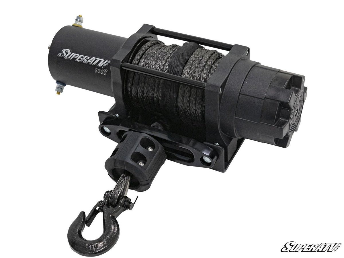 6000 Lb. Black Ops UTV/ATV Synthetic Rope Winch