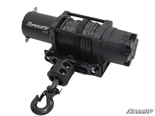 6000 Lb. Black Ops UTV/ATV Synthetic Rope Winch
